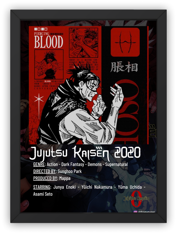 Cuadro Jujutsu Kaisen 2020