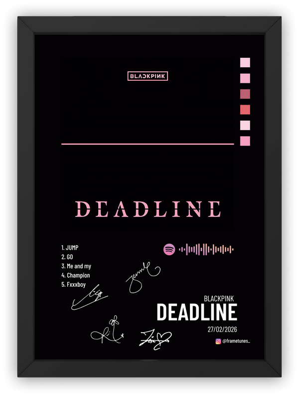 Cuadro Blackpink - Deadline