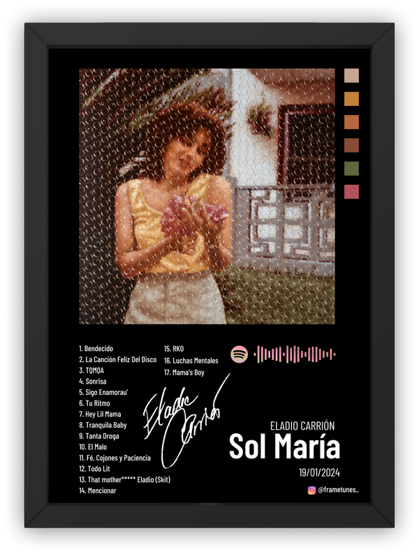 Cuadro Eladio - Sol María