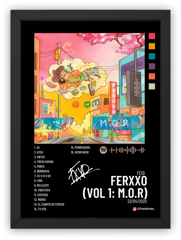 Cuadro Feid - FERXXO (VOL 1: M.0.R)