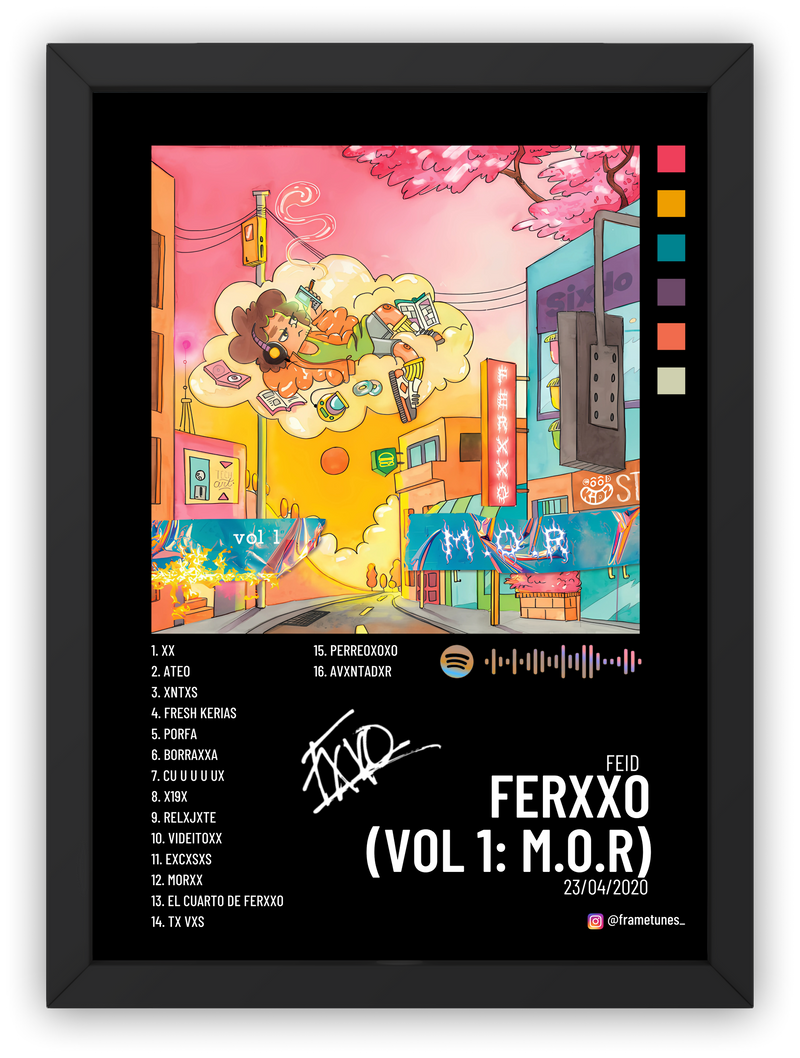 Cuadro Feid - FERXXO (VOL 1: M.0.R)