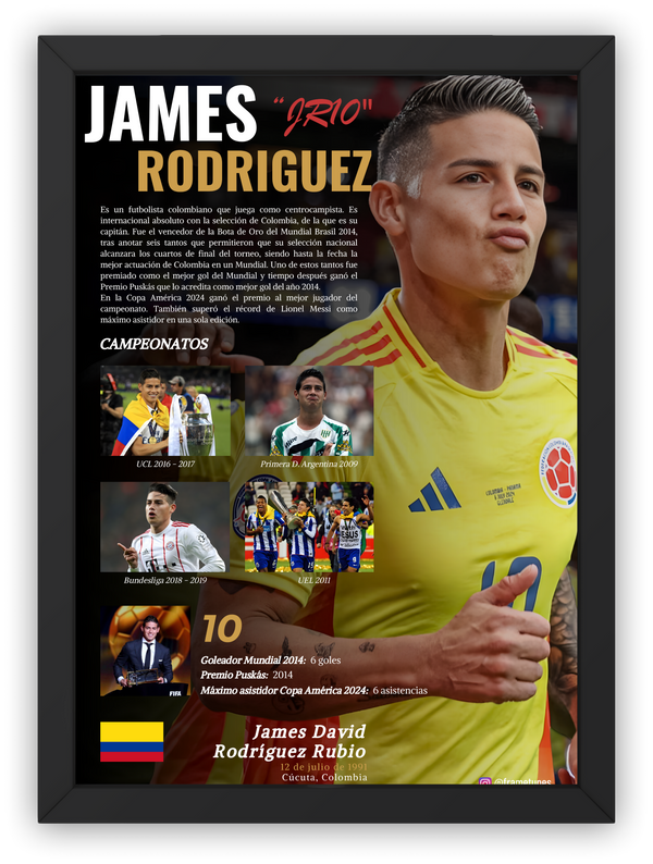 Cuadro James Rodríguez
