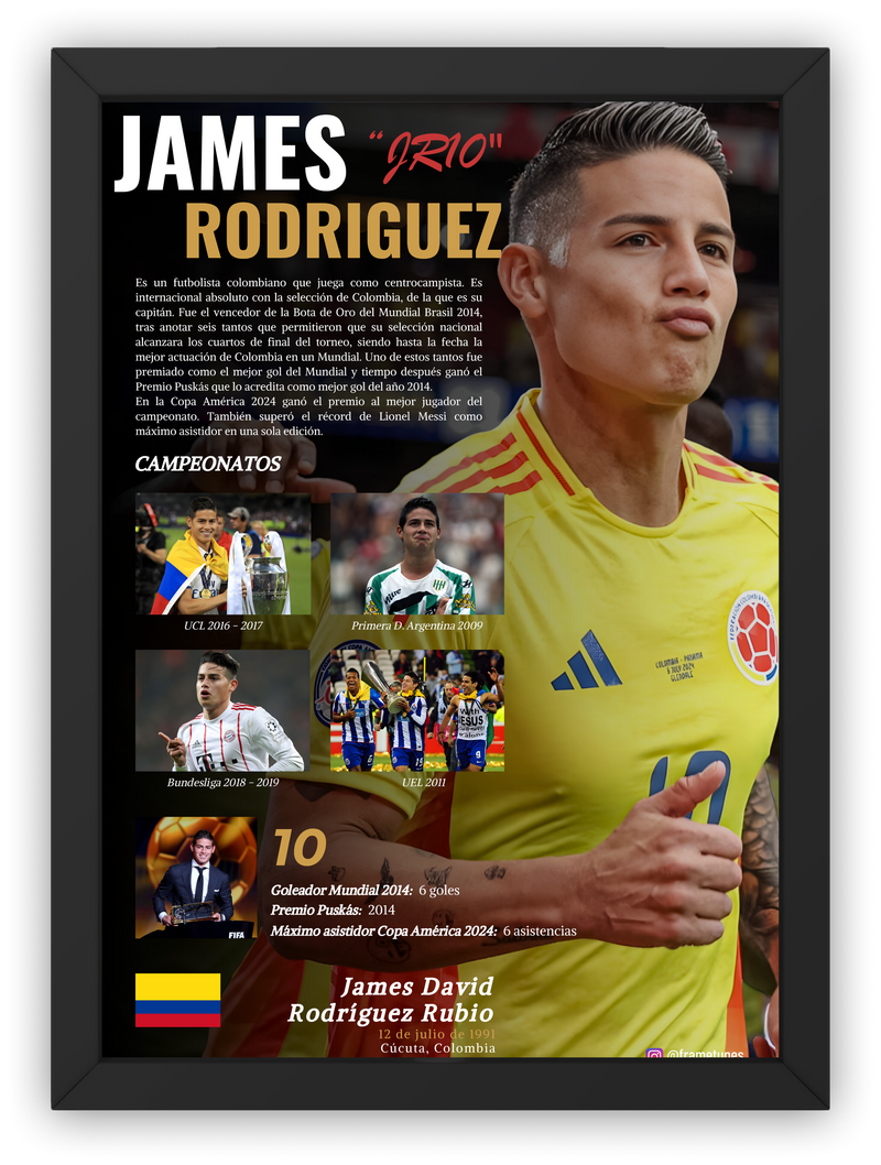 Cuadro James Rodríguez