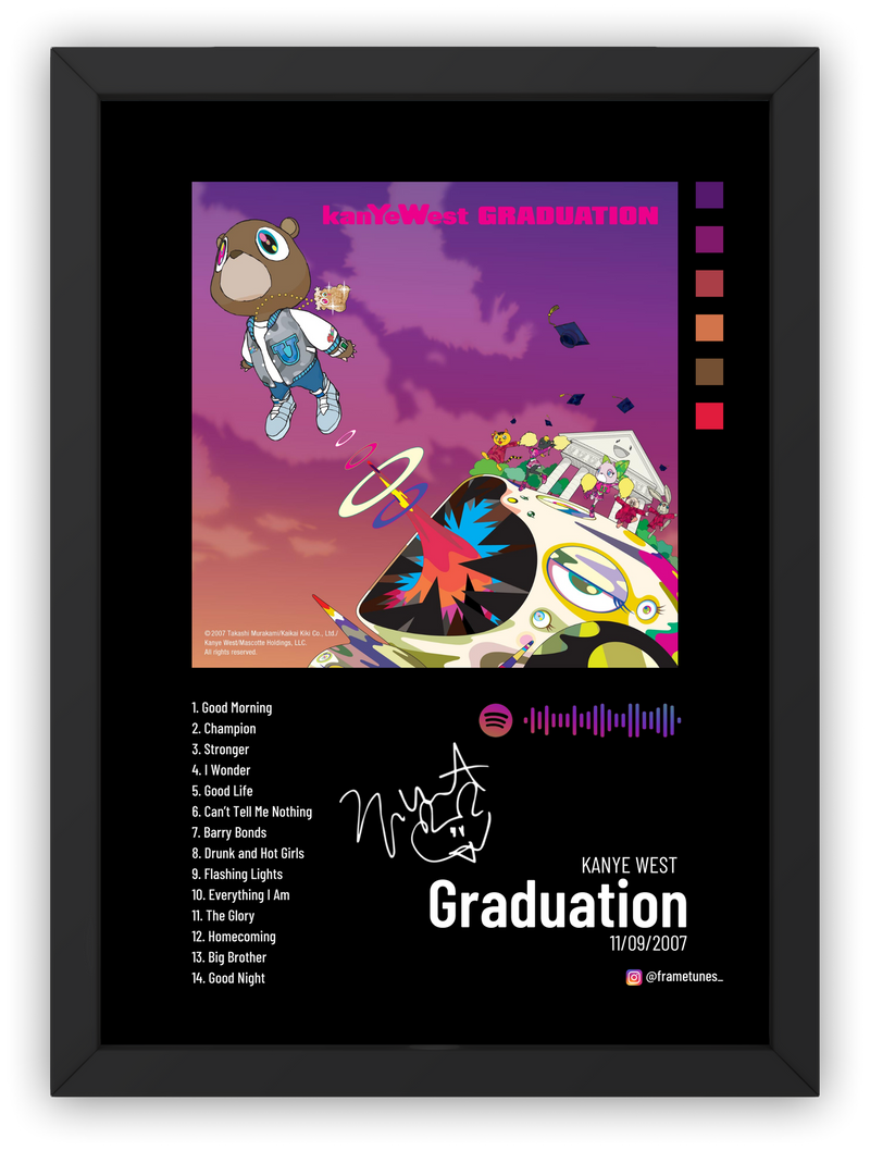 Cuadro Kanye West - Graduation