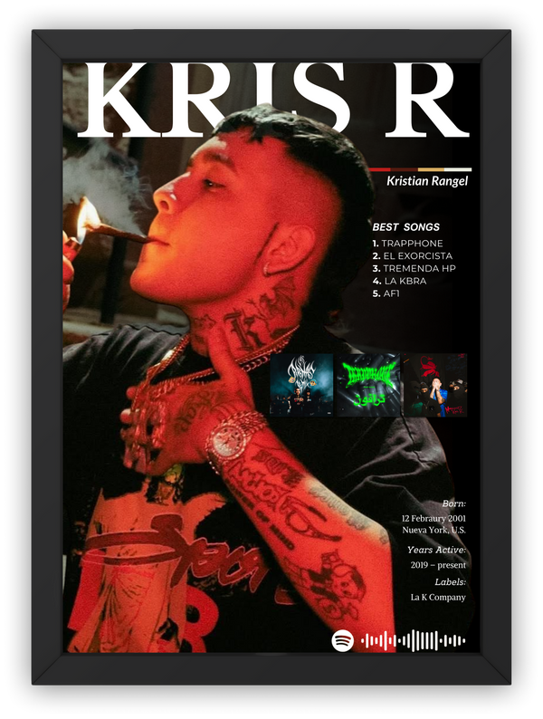 Kris R Sticker Artistas – FrameTunes
