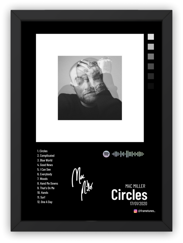 Cuadro Mac Miller - Circles
