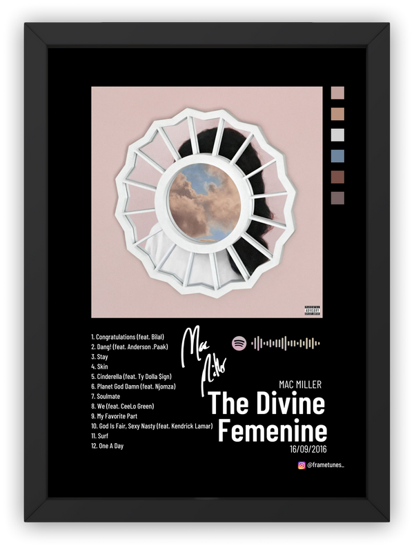 Cuadro Mac Miller - The Divine Femenine