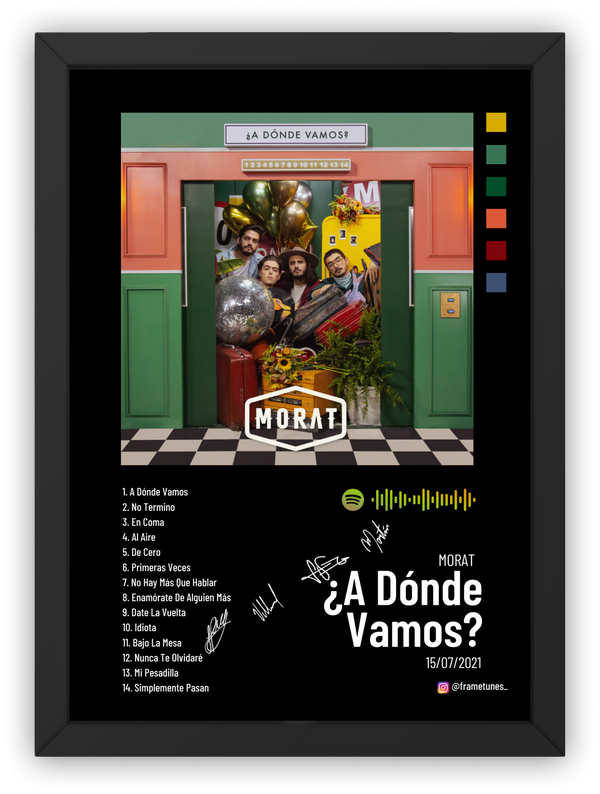 Cuadro Morat - ¿A Dónde Vamos?