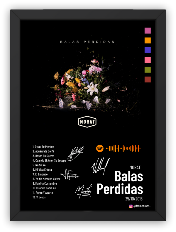 Cuadro Morat - Balas Perdidas