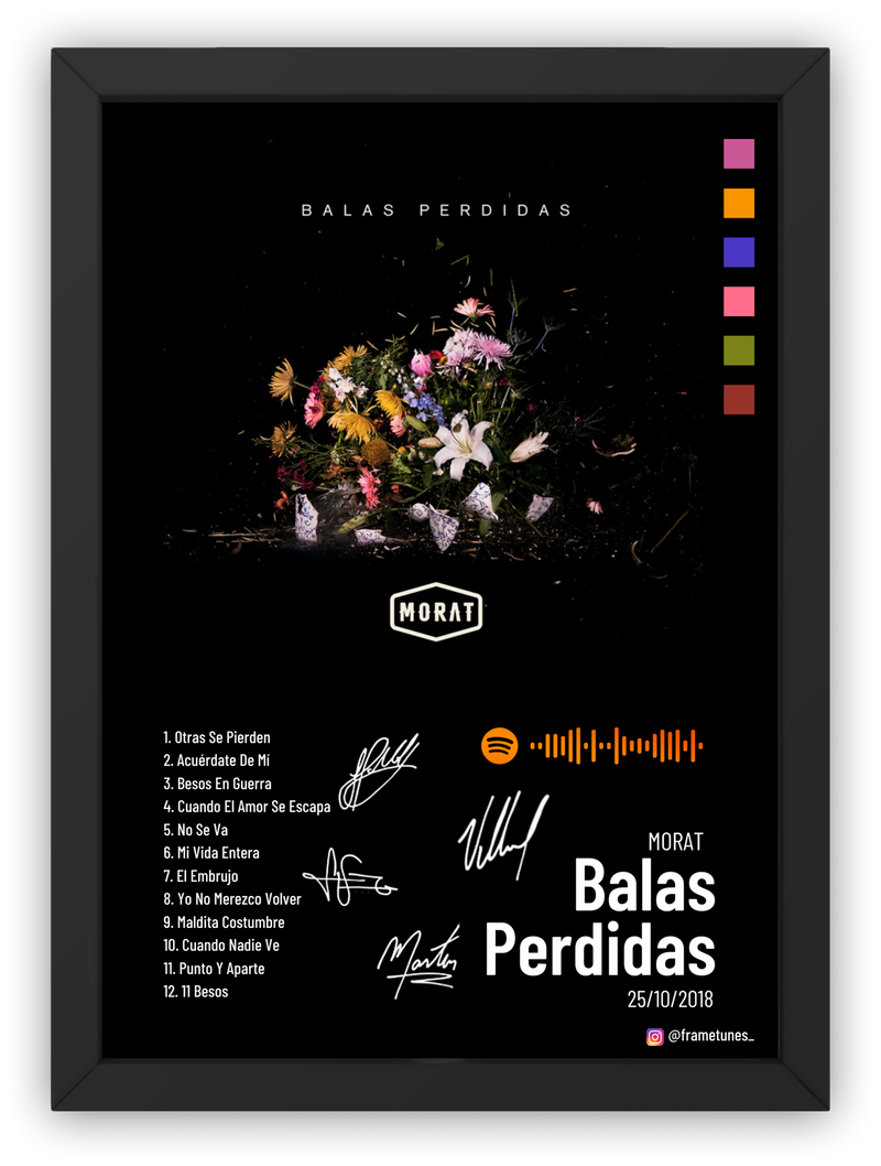 Cuadro Morat - Balas Perdidas