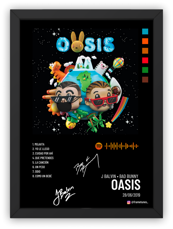 Cuadro Bad Bunny - OASIS
