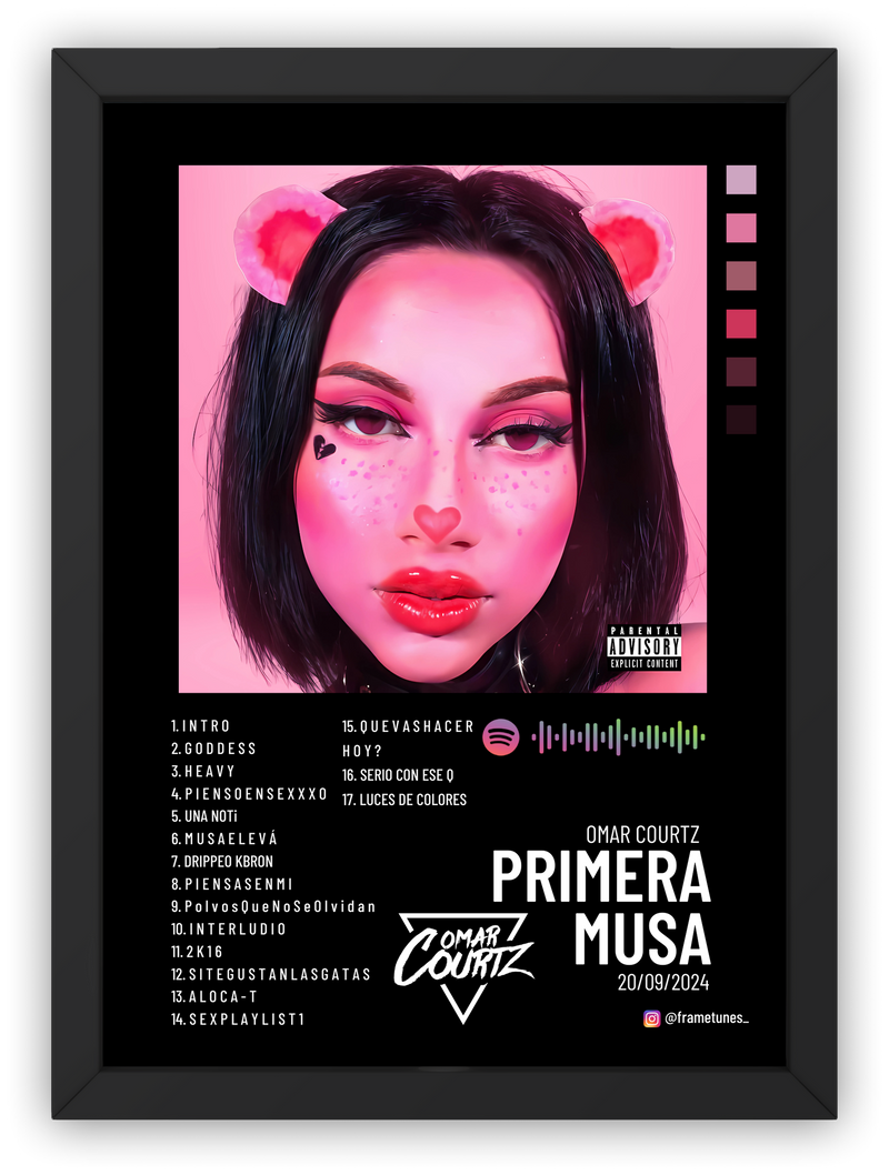 Cuadro Omar Courtz - PRIMERA MUSA