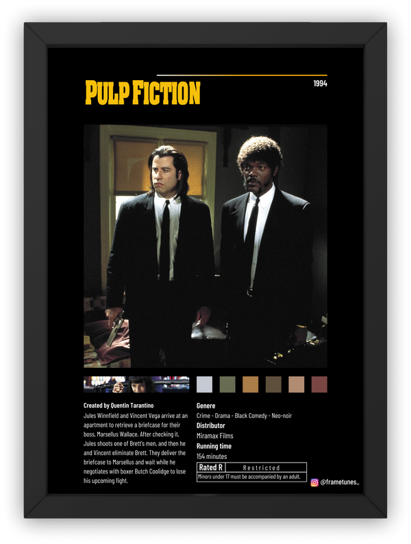 Cuadro Pulp Fiction