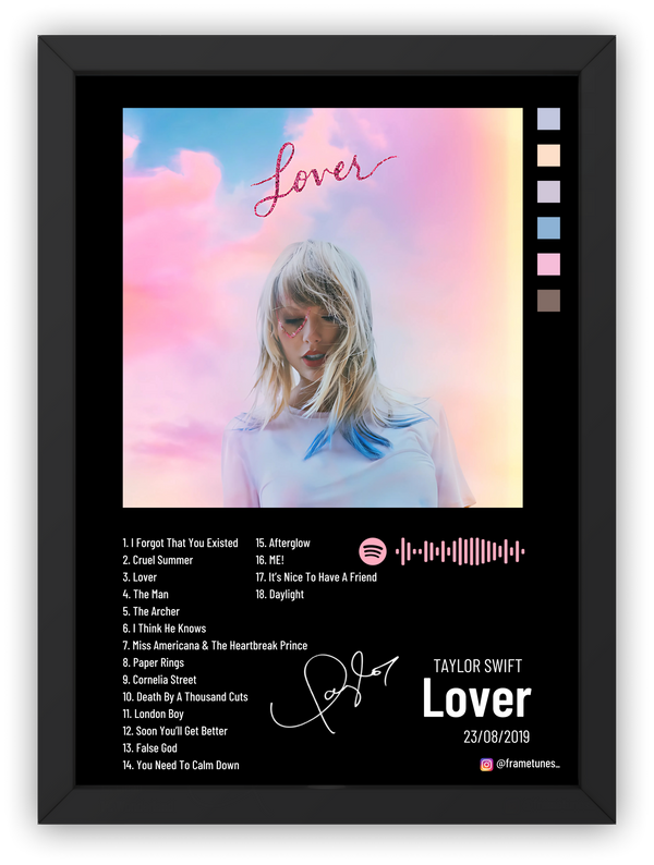 Cuadro Taylor Swift - Lover