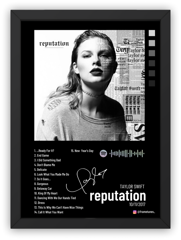 Cuadro Taylor Swift - Reputation