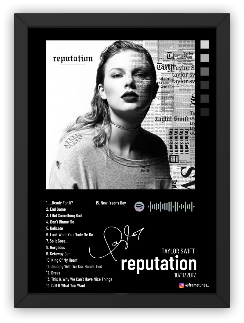 Cuadro Taylor Swift - Reputation