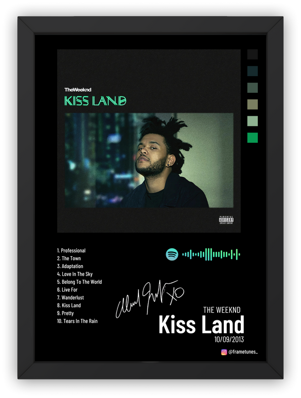 Cuadro The Weeknd - Kiss Land