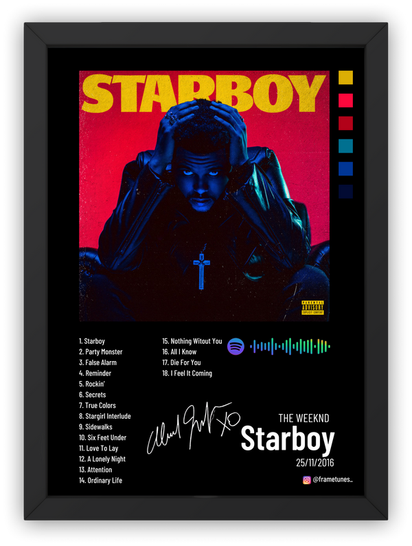 Cuadro The Weeknd - Starboy