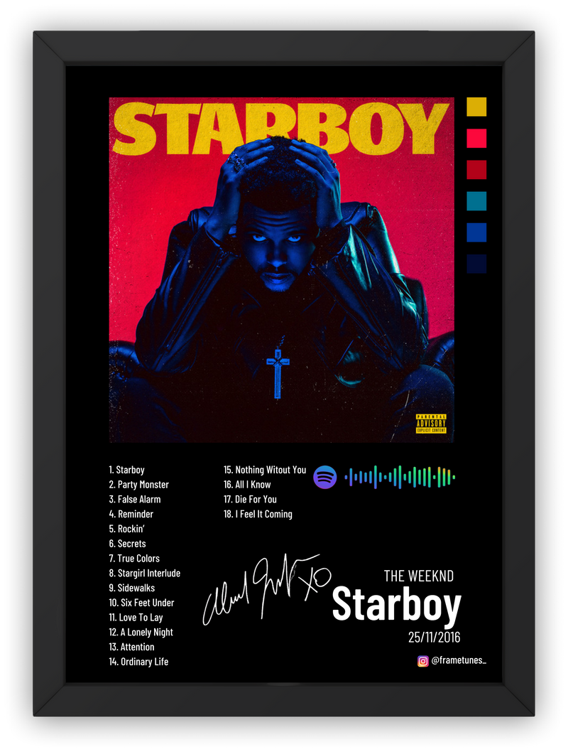 Cuadro The Weeknd - Starboy