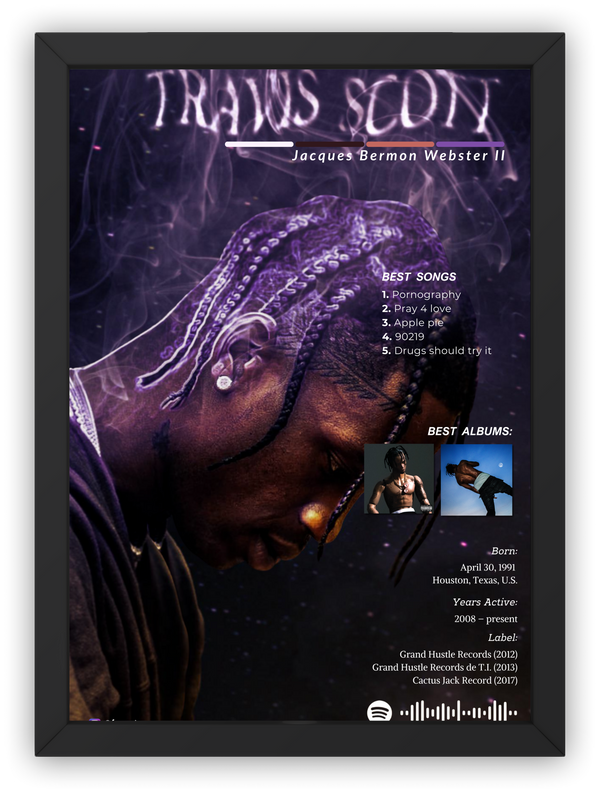 Cuadro Travis Scott