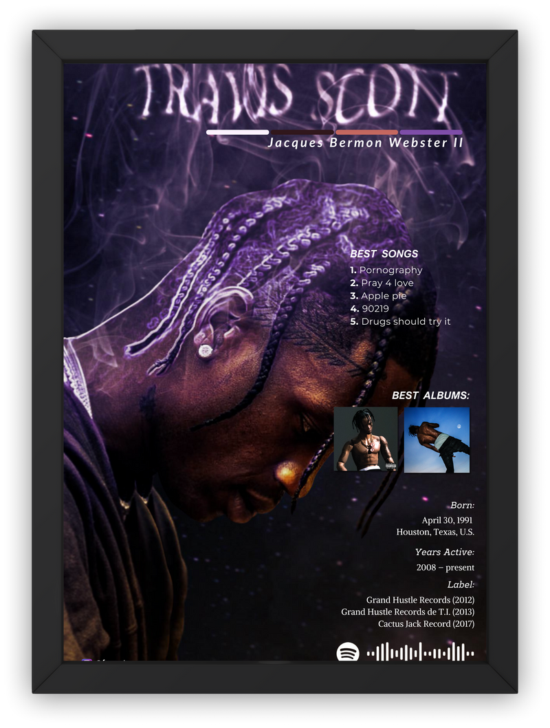 Cuadro Travis Scott