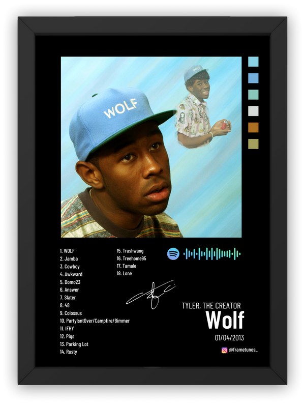 Cuadro Tyler, The Creator - Wolf