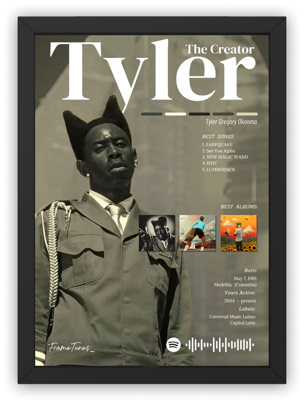 Cuadro Tyler, the Creator Ver. 2