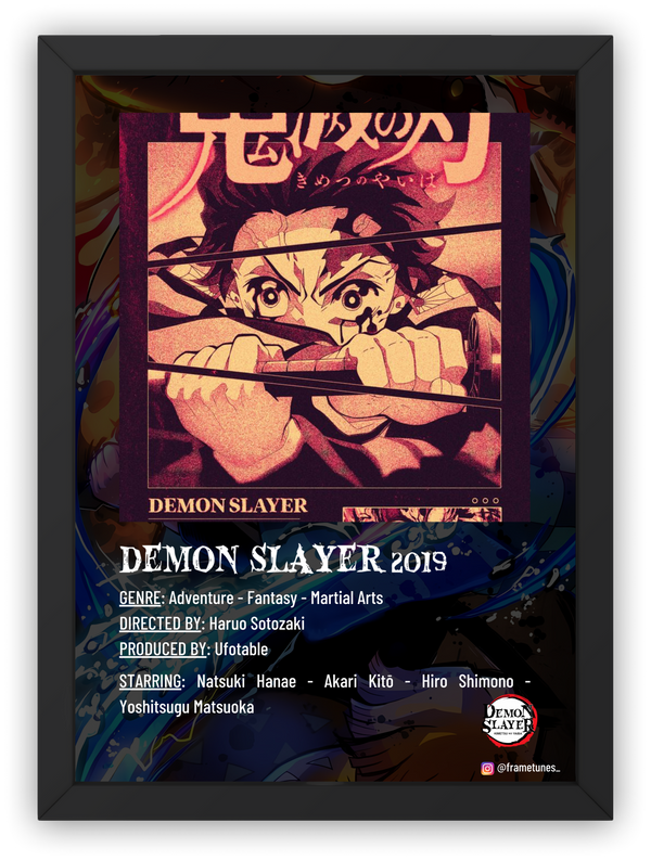 Cuadro Demon Slayer 2019