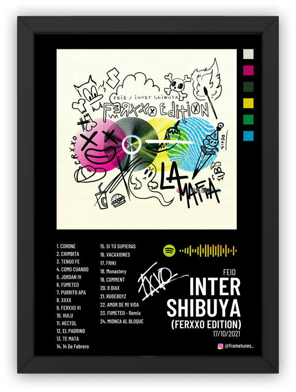 Cuadro Feid - INTER SHIBUYA