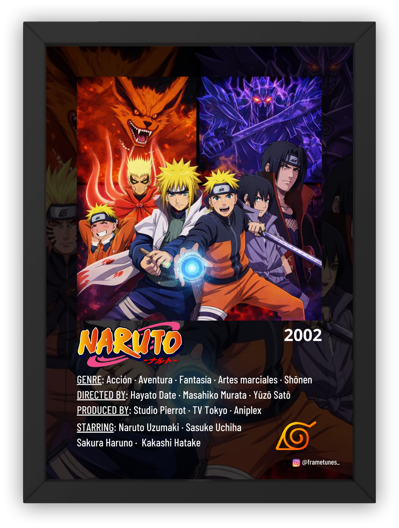 Cuadro Naruto 2002