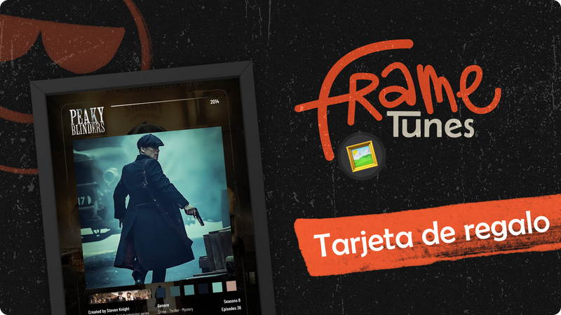 Tarjeta de Regalo FrameTunes